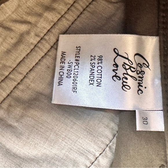 Olive Green Women's Shorts - Picture 6 of 6